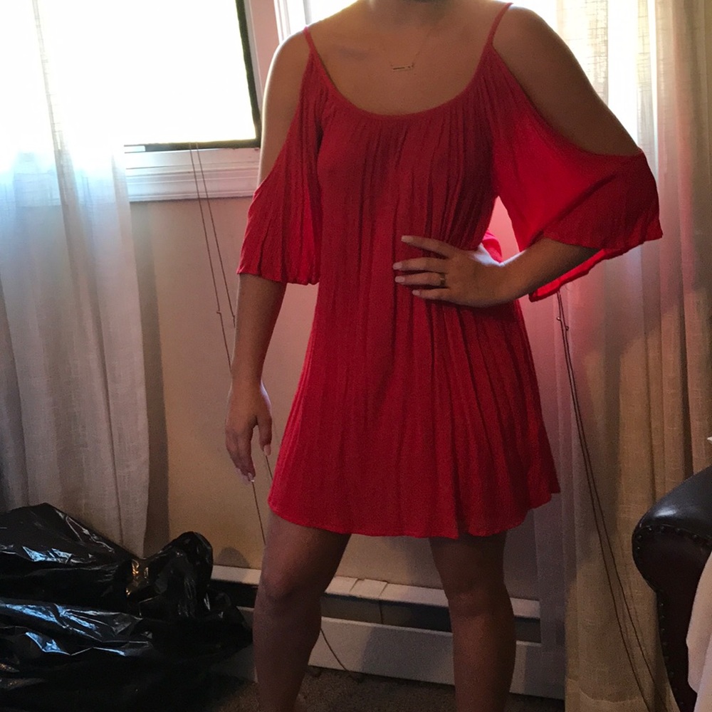 Red dress